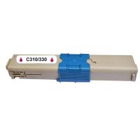Kompatibilný toner pre OKI C310 / C330 / C510 / C530 Magenta / 44469705 2000 strán