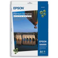 EPSON A4, Premium Semigloss Photo Paper (20listů) C13S041332