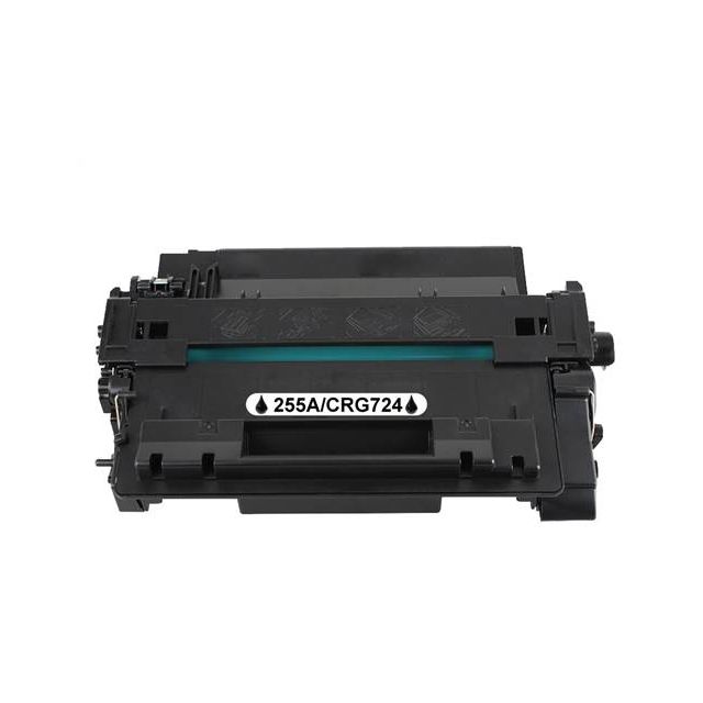Kompatibilný toner pre HP 55A / CE255A / Canon CRG-724 Black 6000 strán