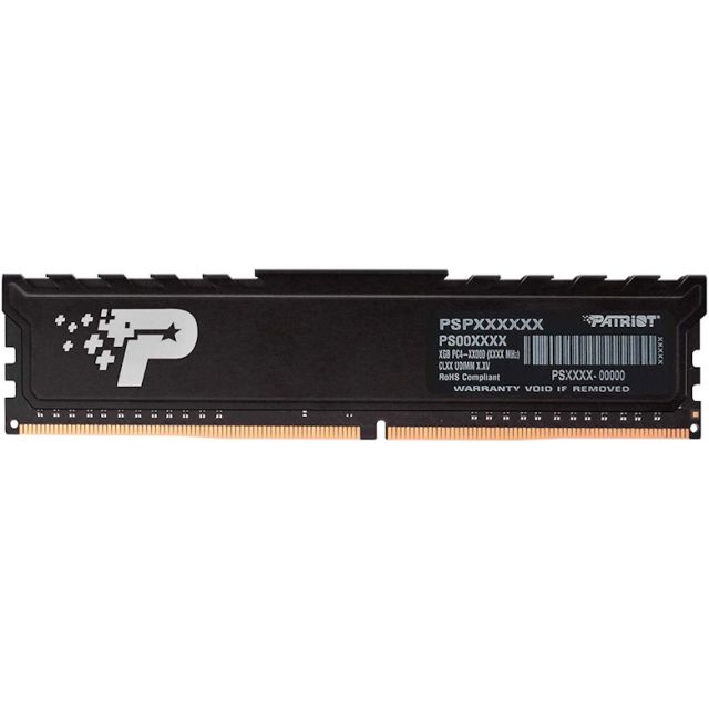 Patriot / DDR4 / 16GB / 3200MHz / CL22 / 1x16GB / Black PSP416G32002H1