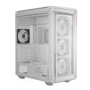 Adata XPG BATTLECRUISER II herná skriňa biela BATTLECRUISERIIST-WHCWW