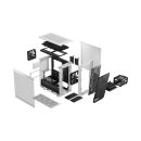 Fractal Design Meshify 2 Mini White TG Clear Tint / Micro ATX / Transpar. / Biela FD-C-MES2M-02