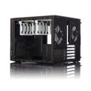 Fractal Design Node 804 / Mini ITX / Transpar. / Čierna FD-CA-NODE-804-BL-W