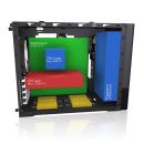 Fractal Design Node 804 / Mini ITX / Transpar. / Čierna FD-CA-NODE-804-BL-W