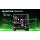 EVOLVEO Ptero Q2G, ATX / 4x ARGB 120 / sklo čelo+bok PTEROQ2G-BK