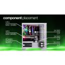 EVOLVEO Ptero Q2G, ATX / 4x ARGB 120 / sklo čelo+bok PTEROQ2G-WH