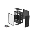 PC skriňa Fury SHOBO SH4 RGB Midi Tower, Window, NFO-2153