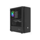 PC skriňa Fury SHOBO SH4 RGB Midi Tower, Window, NFO-2153