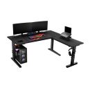 Herný stôl Genesis HOLM MODULAR 160 ROHOVÝ, RGB NDS-2295
