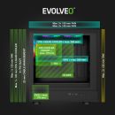 EVOLVEO Panthera, mATX / 6x ARGB 120 / drevo+sklo PANTHERA-BK-6