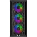 EVOLVEO Rhino, eATX / ATX / 4x ARGB 120mm / bočnice RHINO-BK-4