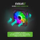 EVOLVEO Scorpio, Big Tower / 4x ARGB / sklo+mriežka SCORPIO-BK-4