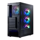 Adata XPG LANDER 501 / Midi Tower / Transpar. / Čierna LANDER501CMTA-BKCWW