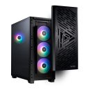 Adata XPG LANDER 501 / Midi Tower / Transpar. / Čierna LANDER501CMTA-BKCWW