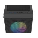 PC skriňa Fury SHOBO SH8F, ARGB, Midi Tower, Čierna NFO-2402