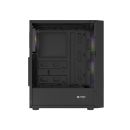 PC skriňa Fury SHOBO SH8F, ARGB, Midi Tower, Čierna NFO-2402