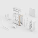 Fractal Design Summit Chalk White TG Clear Tint FD-C-SUM1A-02