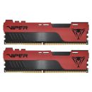 Patriot Viper Elite II / DDR4 / 32GB / 3200MHz / CL18 / 2x16GB / Red PVE2432G320C8K