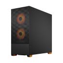 Fractal Design Pop Air RGB Orange Core TG Clear Tint / Midi Tower / Transpar. FD-C-POR1A-05