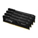 Kingston FURY Beast / DDR4 / 128GB / 3200MHz / CL16 / 4x32GB / Black KF432C16BBK4 / 128