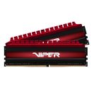Patriot Viper 4 / DDR4 / 16GB / 3600MHz / CL17 / 2x8GB / Red PV416G360C7K