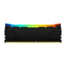 Kingston FURY Renegade / DDR4 / 32GB / 3600MHz / CL16 / 2x16GB / RGB / Black KF436C16RB12AK2 / 32