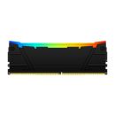 Kingston FURY Renegade / DDR4 / 32GB / 3600MHz / CL18 / 1x32GB / RGB / Black KF436C18RB2A / 32