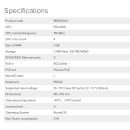 Mikrotik RB450Gx4 716 MHz, 1 GB RAM, Router OS L5 RB450Gx4