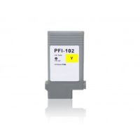 Renovovaná kazeta pre Canon PFI-102Y (130ml) / 0898B001 Yellow Premium