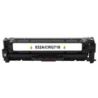 Kompatibilný toner pre HP CC532A / CE412A / CF382A / Canon CRG-718 Yellow 2800 strán