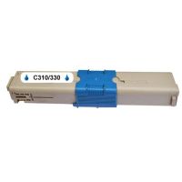 Kompatibilný toner pre OKI C310 / C330 / C510 / C530 Cyan / 44469706 2000 strán