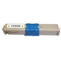 Kompatibilný toner pre OKI C310 / C330 / C510 / C530 Yellow / 44469704 2000 strán