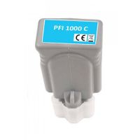 Renovovaná kazeta pre Canon PFI-1000C / 0547C001 Cyan Premium 5025 strán