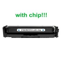 Kompatibilný toner pre HP 219A / W2191A-Plne funkčný čip! Cyan 1200 strán