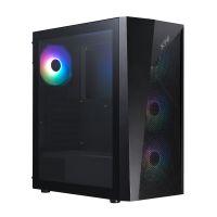 Adata XPG Lander 500 / Midi Tower / Transpar. / Čierna LANDER500MTA-BKCWW