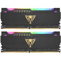Patriot Viper / DDR4 / 64GB / 3200MHz / CL18 / 2x32GB / RGB / Black PVSR464G320C8K
