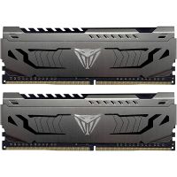Patriot Viper Steel / DDR4 / 32GB / 3200MHz / CL16 / 2x16GB / Grey PVS432G320C6K