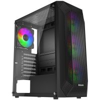 EVOLVEO Xenon, Midi Tower / 4x ARGB / mesh+sklo XENON-BK-4