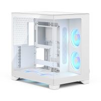 Fractal Pop 2 Vision / Midi Tower / Transpar. / Biela FD-C-POV2A-03