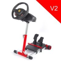 Wheel Stand Pro, stojan na volant a pedále pre Thrustmaster SPIDER, T80 / T100,T150,F458 / F430, červený F458 RED