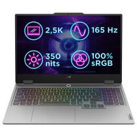 Lenovo LOQ / 15IRX10 / i7-14700HX / 15,6" / QHD / 32GB / 1TB / RTX 5060 / bez OS / Gray / 2R 83JE0096CK