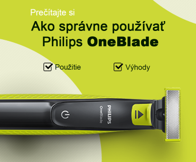 Ako správne používať Philips OneBlade