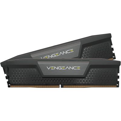 CORSAIR Vengeance DDR5 RAM 32GB (2x16GB) 6000MHz CL38 Intel XMP iCUE Black (CMK32GX5M2B6000C38)