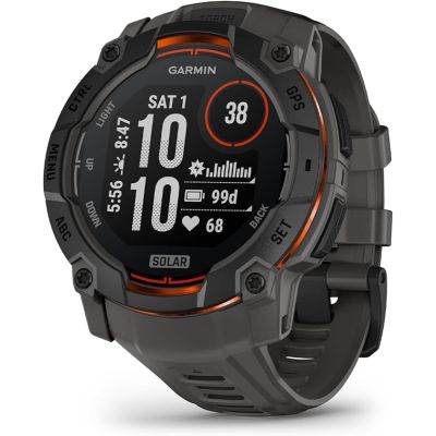 Garmin Instinct 3 50mm Solar Black / Charcoal band 010-02935-00
