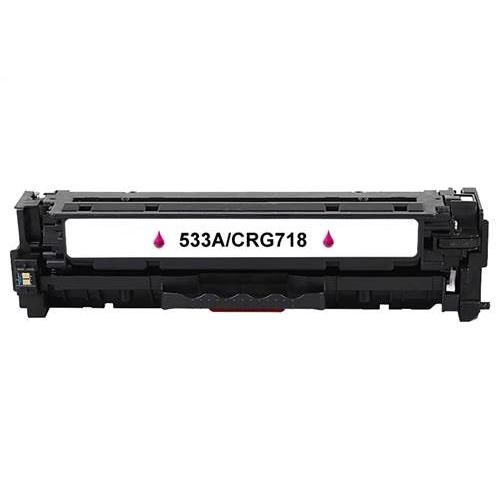 Kompatibilný toner pre HP CC533A / CE413A / CF383A / Canon CRG-718 Magenta 2800 strán