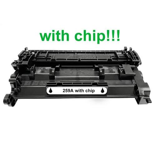 Kompatibilný toner pre HP CF259A-Plne funkčný čip! Black. POZOR LEN HP! 3000 strán