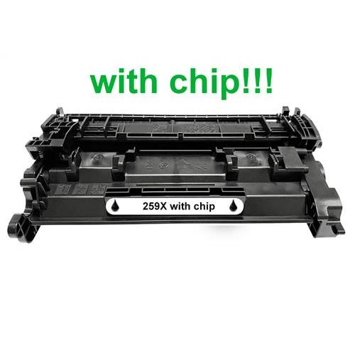 Kompatibilný toner pre HP CF259X-Plne funkčný čip! Black.POZOR LEN HP! 10000 strán