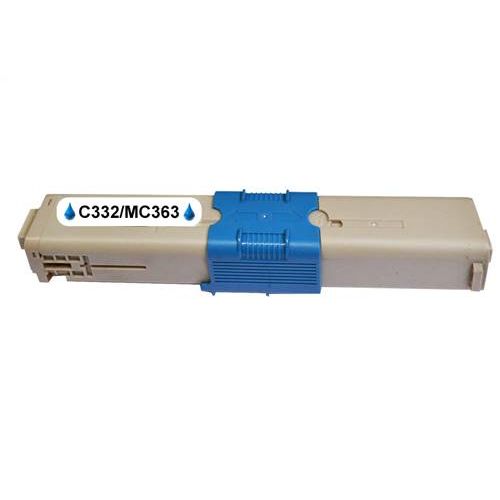 Kompatibilný toner pre OKI C332 / MC363 Cyan / 46508711 3000 strán