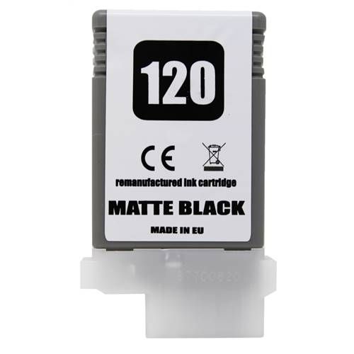 Renovovaná kazeta pre Canon PFI-120MBK (130ml) / 2884C001 Matte Black Premium