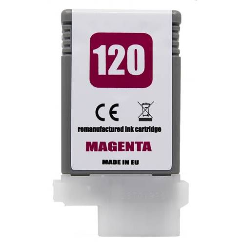 Renovovaná kazeta pre Canon PFI-120M (130ml) / 2887C001 Magenta Premium